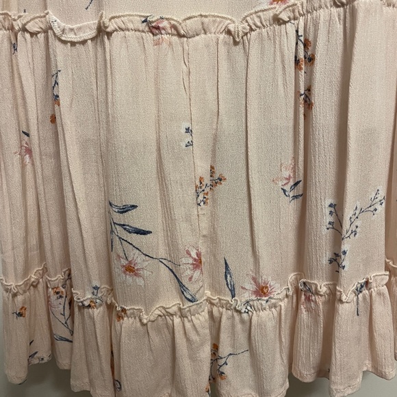 Love Tree Light Pink Floral Shift Dress Size Large - Picture 3 of 7